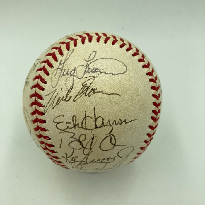 1993 Seattle Mariners Team Signed Baseball With Ken Griffey Jr. JSA COA