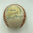 1953 New York Yankees World Series Champs Team Signed Baseball Mickey Mantle JSA