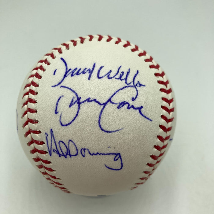 Mariano Rivera Don Larsen New York Yankees Legends Multi Signed Baseball