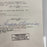 Ted Williams Full Name Signed Original Contract PSA DNA Coa