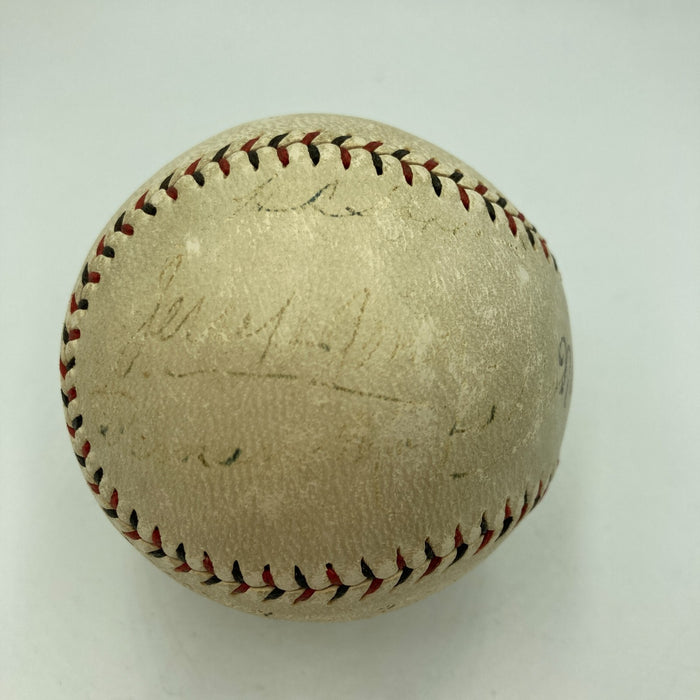 Rare Billy Sunday Signed 1925 American League Baseball Evangelist Beckett COA