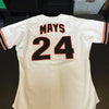 Willie Mays Signed Authentic San Francisco Giants Game Issued Jersey JSA COA