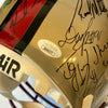 Jerry Rice Steve Young 1996 San Francisco 49ers Team Signed Authentic Helmet JSA