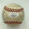 1953 New York Yankees World Series Champs Team Signed Baseball Mickey Mantle JSA