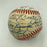 Mickey Mantle Joe Dimaggio New York Yankees Greats Signed Baseball 35 Sigs JSA