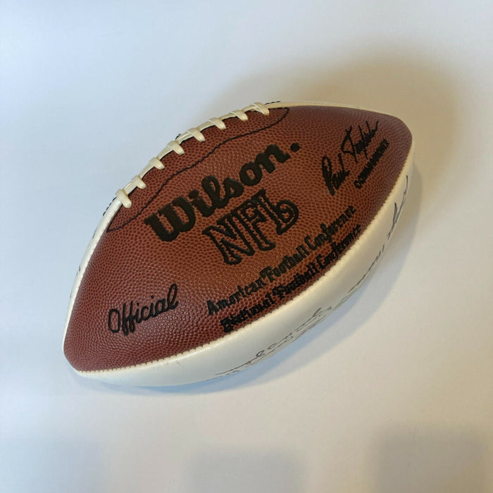 1991 Football Hall of Fame Enshrinement Signed Football 31 Sigs JSA COA
