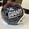 1986 New York Giants Super Bowl Champs Team Signed Full Size Helmet Steiner COA