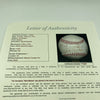 Rare Joe Gordon Single Signed Autographed Baseball HOF With JSA COA
