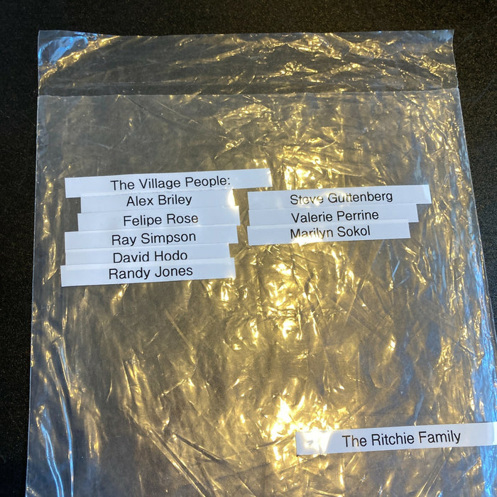 The Ritchie Family Village People Signed Magazine With 7 Sigs JSA COA