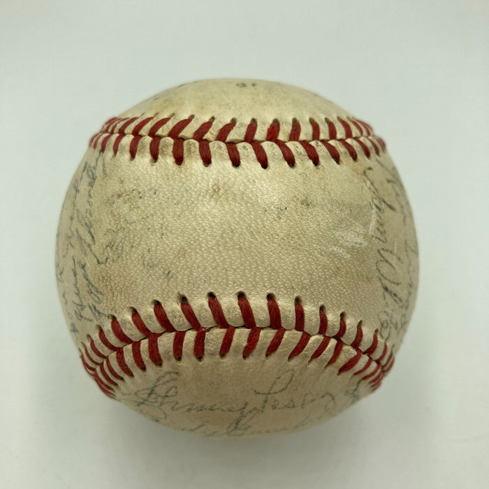 1952 Boston Red Sox Team Signed Official American League Baseball