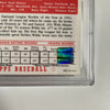 1952 Topps Willie Mays Signed RC 2001 Topps Chrome Archives Refractor PSA DNA