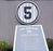 Joe Dimaggio Signed Jersey Number #5 Retirement Plaque Yankee Stadium PSA DNA