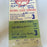 1978 New York Yankees World Series Champs Team Signed Jumbo 9x33 Ticket JSA COA