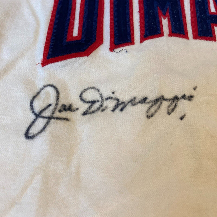 Joe Dimaggio Signed Autographed 1950's Baseball Jersey With Beckett COA