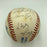 1995 Atlanta Braves World Series Champs Team Signed W.S. Baseball JSA COA