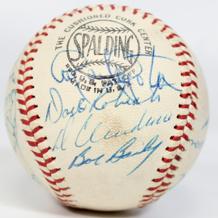 Beautiful 1965 Pittsburgh Pirates Team Signed National League Baseball JSA COA