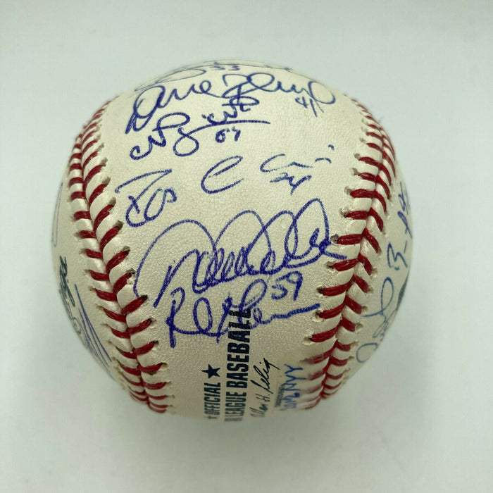 2012 New York Yankees Team Signed Baseball Derek Jeter Ichiro PSA DNA