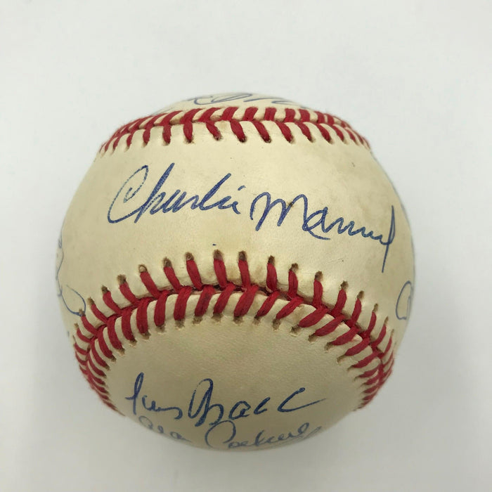 Earliest Known Jim Thome Rookie 1993 Charlotte Knights Team Signed Baseball JSA