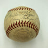 Cy Young & Fred Clarke 1903 First World Series Multi Signed Baseball JSA COA