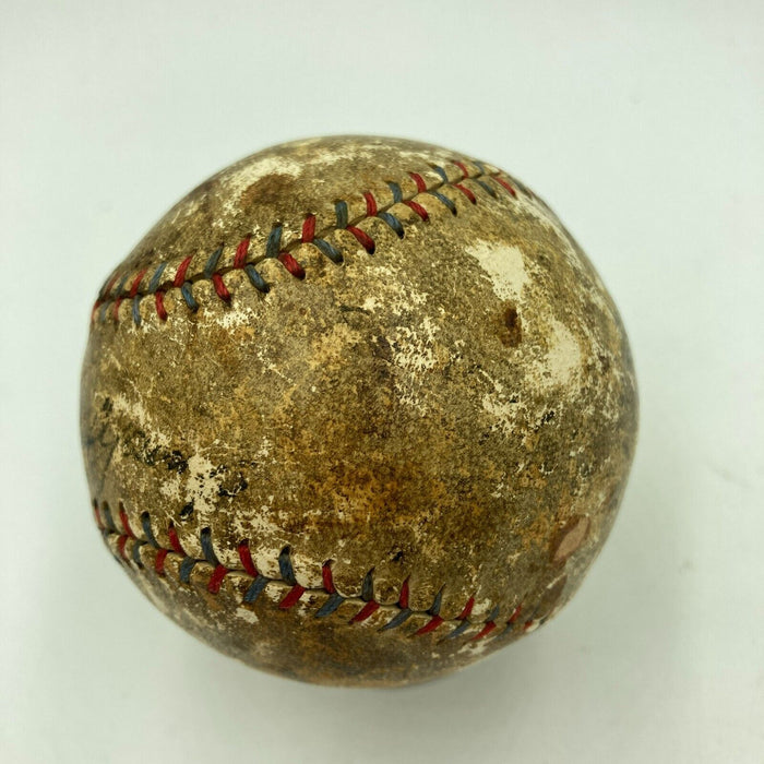 Ross "Pep" Youngs Single Signed Baseball The Only One In Existence! JSA COA