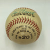 Lou Brock Signed Vintage 1985 Hall Of Fame Induction Baseball JSA COA