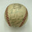 Satchel Paige Sweet Spot 1956 Miami Marlins Team Signed Baseball Beckett COA