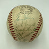 Satchel Paige Sweet Spot 1956 Miami Marlins Team Signed Baseball Beckett COA