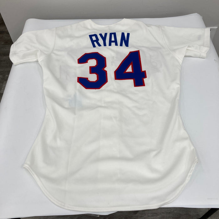Nolan Ryan Signed 1989 Authentic Game Model Texas Rangers Jersey With JSA COA