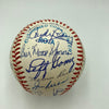 Mickey Mantle New York Yankees HOF Legends Multi Signed Baseball 28 Sigs JSA COA
