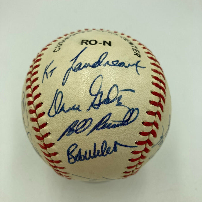 1981 Los Angeles Dodgers World Series Champs Team Signed Baseball JSA COA RARE