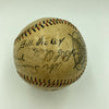 Grover Cleveland Alexander Full Name Sweet Spot Signed 1920's Baseball PSA DNA