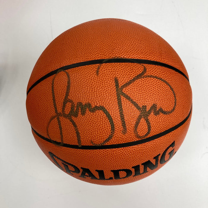 Larry Bird Signed Spalding NBA Official Game Basketball UDA Upper Deck COA