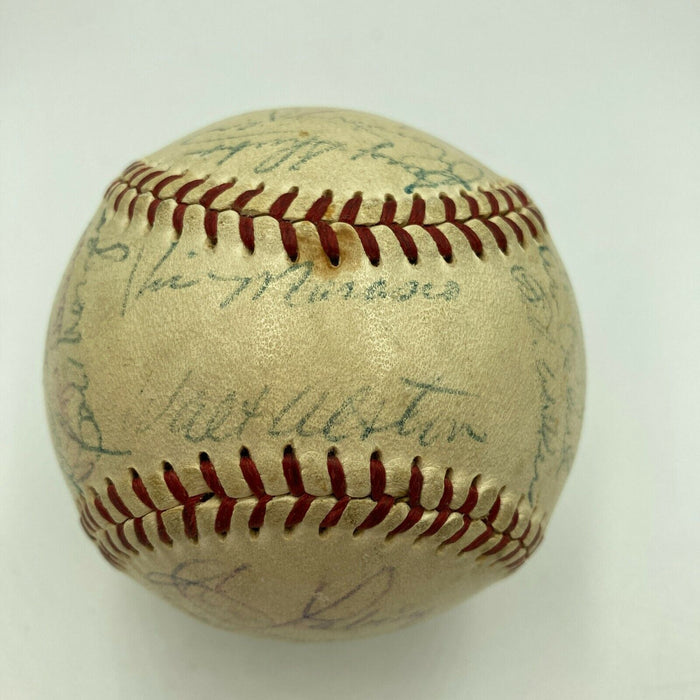 Jackie Robinson & Roy Campanella 1953 Brooklyn Dodgers Team Signed Baseball