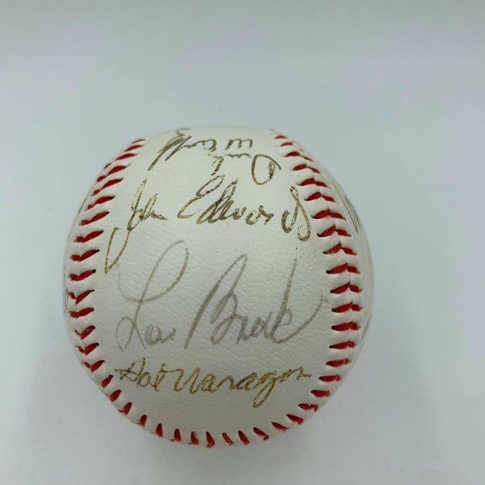 1968 Detroit Tigers World Series Champs & St Louis Cardinals Signed Baseball JSA