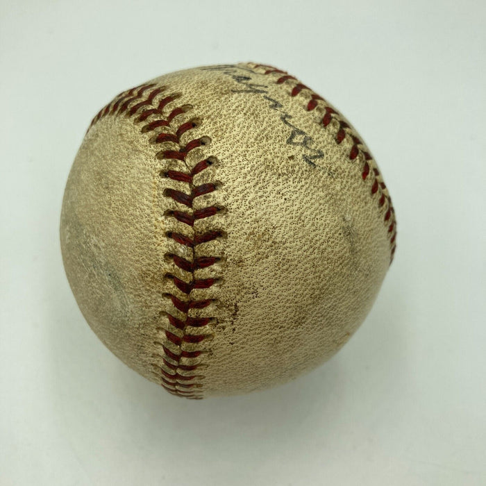 Pie Traynor Single Signed Official National League Baseball JSA COA