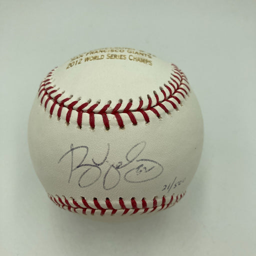 Ryan Vogelsong Signed Major League Baseball 2012 W.S. Champs PSA DNA COA