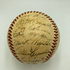 1951 Yankees World Series Champs Team Signed Baseball Mickey Mantle Rookie BAS