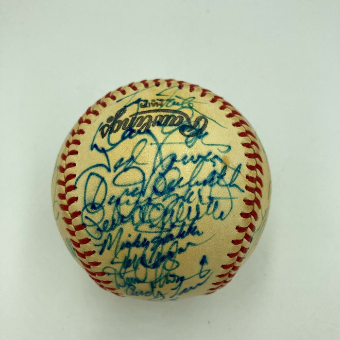 1980 Los Angeles Dodgers Team Signed National League Baseball 35 Sigs JSA COA