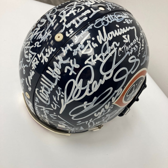 The Finest 1985 Chicago Bears Super Bowl Champs Team Signed Helmet PSA DNA COA