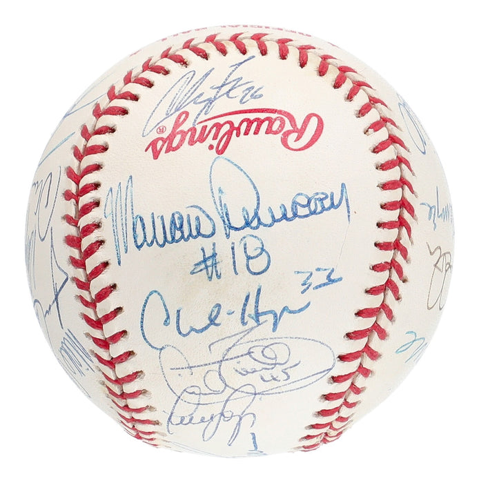 1996 New York Yankees WS Champs Team Signed Baseball Collection 54 Balls JSA COA