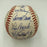 Hall Of Fame Multi Signed Baseball 30 Sigs Ernie Banks Mike Schmidt  JSA COA