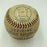 George Stovall & Gus Fisher Signed 1911 American League Baseball Indians Beckett