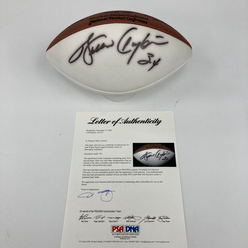 Walter Payton Signed Wilson Official NFL Football PSA DNA COA