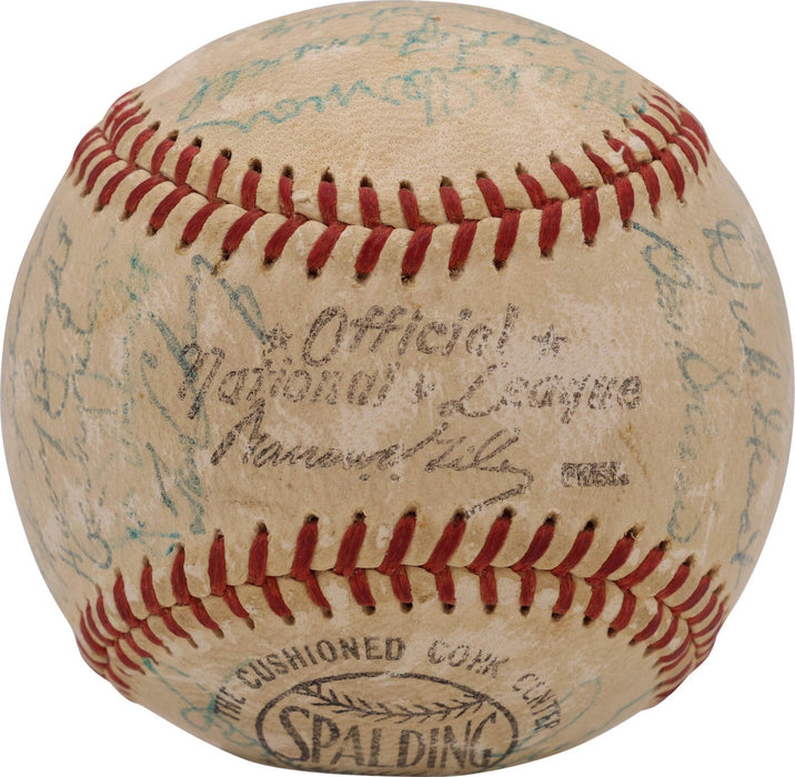 1960 Pittsburgh Pirates World Series Champs Team Signed Baseball PSA DNA COA