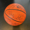 1991-92 Dallas Mavericks Team Signed Spalding NBA Game Basketball Auto JSA COA
