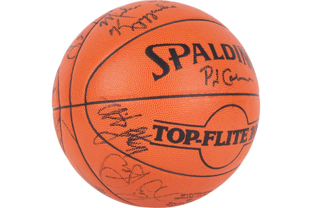 1992 Dream Team Olympics Team USA Signed Basketball Michael Jordan 15 Sigs PSA