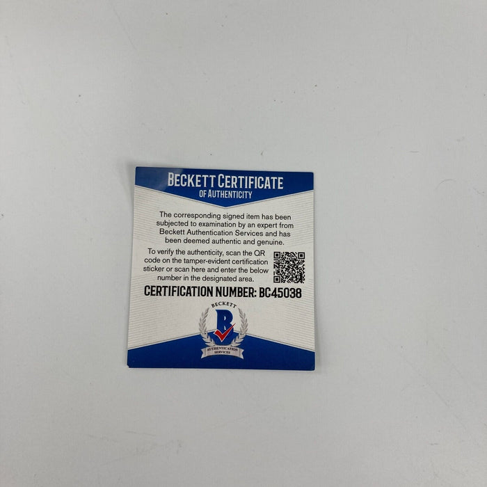 Jim Brown #32 Hall Of Fame 1971 Signed Vintage Wilson NFL Game Football Beckett