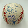 1998 New York Yankees World Series Champs Team Signed Baseball Derek Jeter JSA