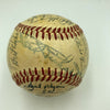 1951 Chicago White Sox Team Signed Autographed Baseball With Nellie Fox