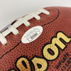 Beautiful Bart Starr Signed Official Wilson NFL Game Football JSA COA